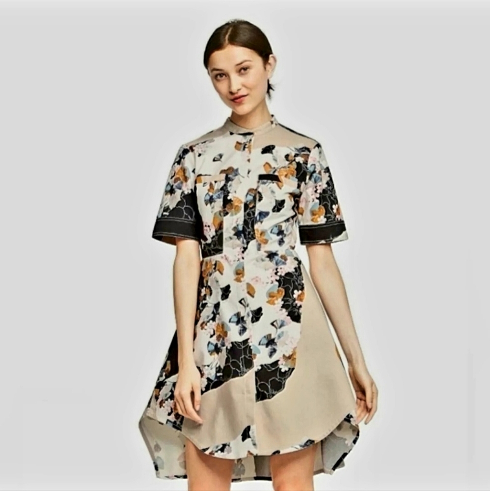 Phillip Lim for Target Floral Shirt Dress